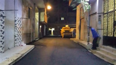 بالأسماء.. 8 شوارع تم رصفها بحي الوراق| صور