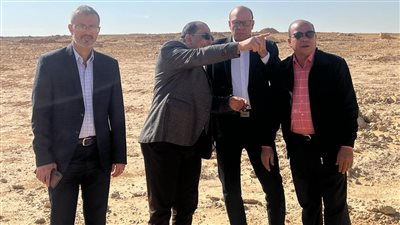 مجلس إدارة جمعية الإسكان يتفقد أرض مشروع لؤلؤة للعاملين بالمترو
