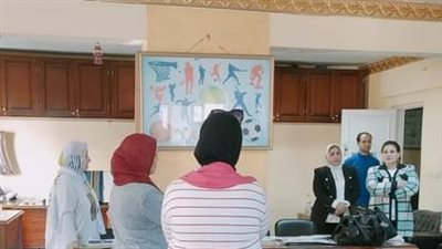جولة تفقدية لوكيل وزارة الشباب والرياضة بمحافظة الإسكندرية 