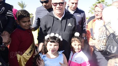 محافظة بورسعيد تبدأ احتفالاتها بالعيد القومي مع ذوي الاحتياجات الخاصة | صور 