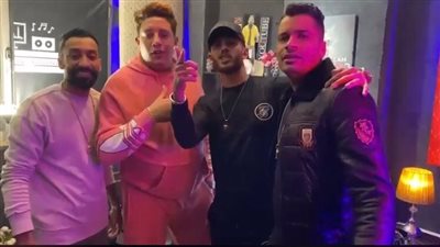 كواليس أغنية حسن شاكوش وحمو بيكا الجديدة| صور