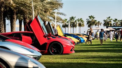 40 سيارة لامبورجيني تنشر الوعي حول صحة الرجل