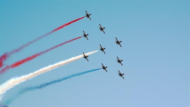 العرض الجوى المصرى