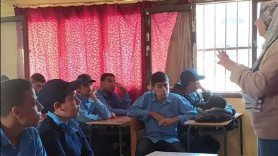 بيطري الإسماعيلية يعقد ندوات في المدارس حول التغيرات المناخية | صور