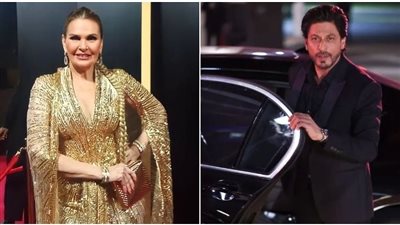 أول رد فعل من يسرا بعد مديح شاروخان لها