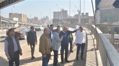 محافظ الجيزة يتفقد أعمال تنفيذ محور 26 يوليو الجديد | صور 