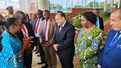 وزير التجارة يبحث التعاون المشترك مع مسؤولي دول الكوميسا 