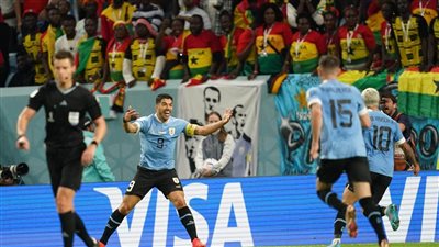 كأس العالم 2022.. أوروجواي يتقدم على غانا 0/2 في الشوط الأول | فيديو وصور