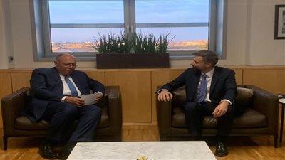خلال زيارته لروما.. وزير الخارجية يلتقي رئيس الصندوق الدولي للتنمية الزراعية (الإيفاد)