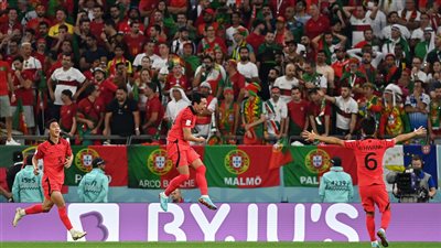 كأس العالم 2022.. كوريا الجنوبية تفوز على البرتغال وتتأهل لدور الـ16 بالمونديال |فيديو وصور 