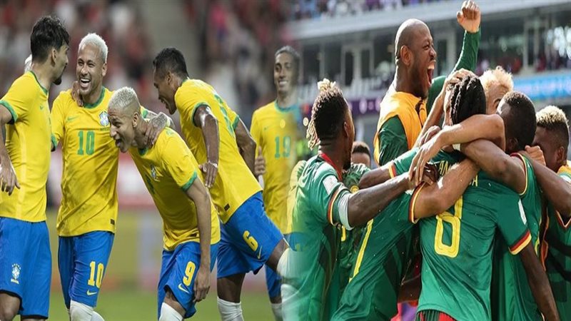 البرازيل والكاميرون