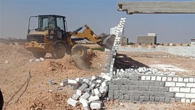  تنفيذ 13 حالة إزالة لتعديات على أراض زراعية وأملاك دولة بأسيوط 