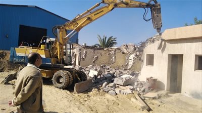 حملات مكبرة لإيقاف البناء المخالف على أراضي الدولة بالإسكندرية 