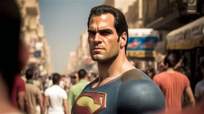 باتمان وسوبر مان والبرنسيسة ديانا يتجولون في القاهرة | صور