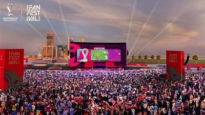مهرجان الفيفا للمشجعين يتخطى المليون زائر من جماهير كأس العالم