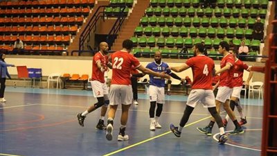 رجال طائرة الأهلى يفوز على مصر للبترول بالدوري