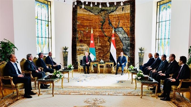 الرئيس السيسي وملك