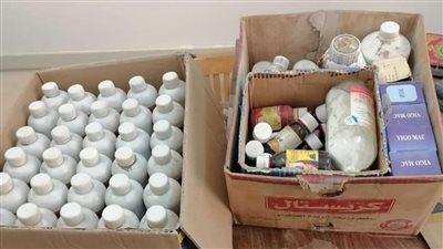 بيطري الغربية: ضبط أدوية بيطرية منتهية الصلاحية ومجهولة المصدر
