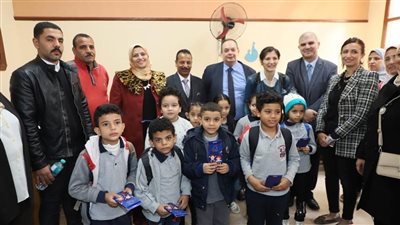 تنمية المشروعات يساهم في تطوير مجمع مدارس القدس بالجيزة