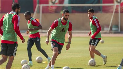 مران الأهلي| محاضرة بالفيديو وتدريبات بدنية وفنية استعدادا لمواجهة المحلة