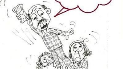 قبض المرتب في كاريكاتير فيتو 