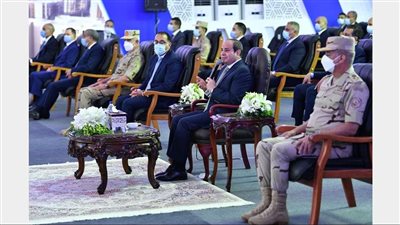 السيسي يفتتح 5 مشروعات قومية بالإسكندرية 