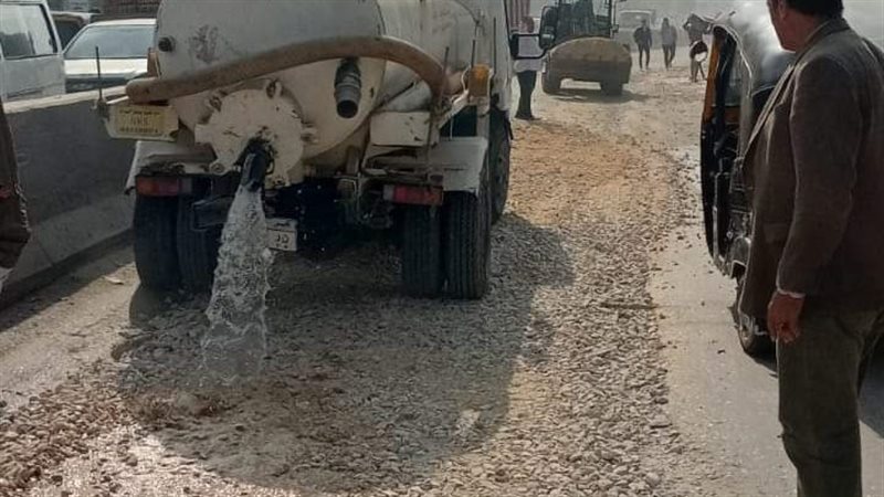 تطوير الطرق بالجيزة