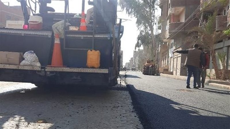جانب من اعمال الرصف،فيتو