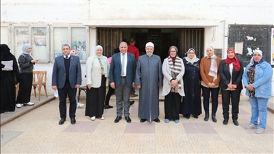 رئيس جامعة الأزهر يتابع استعداد كلية التربية بنات لامتحانات الفصل الدراسي الأول