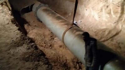 عودة المياه لمدينة مرسى مطروح بعد إصلاح كسرين بالخط الرئيسي صور