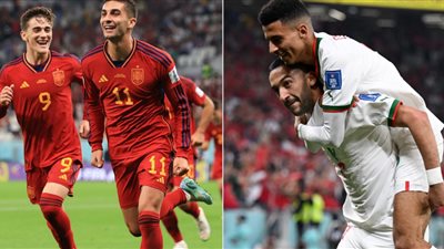 المغرب يصطدم بإسبانيا في ثمن نهائي كأس العالم.. زياش وموراتا يقودان التشكيل المتوقع.. و3 إنجازات تنتظر أسود أطلس أمام الماتادور 