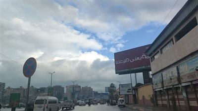 هطول أمطار غزيرة على مناطق شرق وغرب محافظة الإسكندرية بالصور