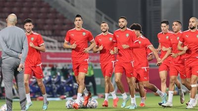 منتخب المغرب يتدرب على ركلات الترجيح استعدادا لمواجهة إسبانيا بكأس العالم
