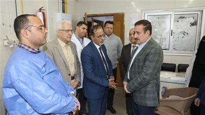 محافظ المنوفية يتابع الأعمال الإنشائية لمدرسة التمريض