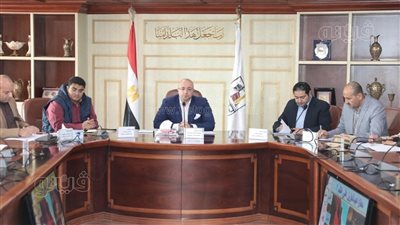 قبول 11 تظلما والموافقة على 86 طلب تقنين  لأراضي الدولة ببني سويف