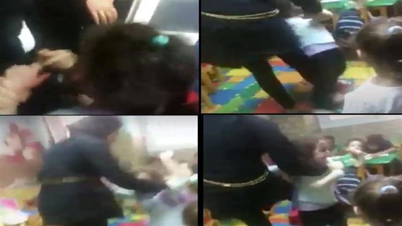 تعذيب أطفال حضانة