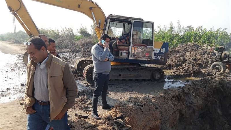 أعمال إصلاح خط مياه