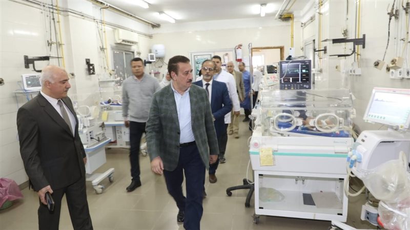 محافظ المنوفية خلال