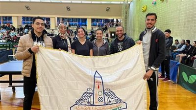 بطولة الشهيد الرفاعي، مراكز متقدمة لطلاب جامعة عين شمس في دورة الجامعات