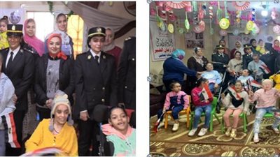 الداخلية تواصل مشاركة الأطفال الاحتفال باليوم العالمى للأشخاص ذوى الإعاقة