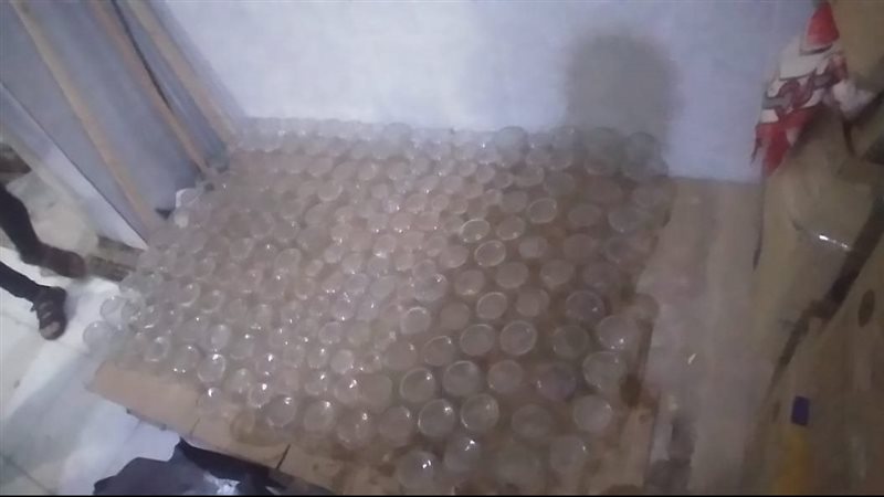 ضبط مصنع عسل غير