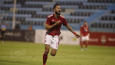 برونو سافيو يسجل الهدف الثاني للأهلي في مرمى المحلة 
