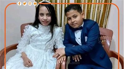 تفاصيل خطوبة أصغر عروسين في الشرقية فيديو جراف