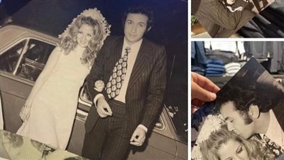 صور خاصة مع شخص مجهول.. دليل جديد على ضياع مقتنيات الفنان نور الشريف