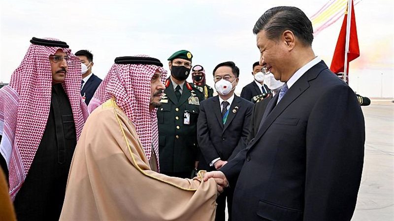 وصول الرئيس الصيني