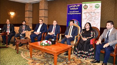وزير الرياضة يفتتح مؤتمر الشباب وتعزيز العمل العربي المشترك