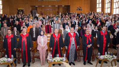 كلية الحقوق بجامعة المنصورة تحتفل بتخرج الدفعة 45