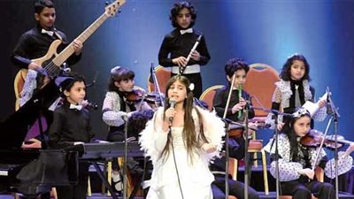 الأعلى للثقافة يلقى الضوء على أوركسترا الأنامل الصغيرة صور