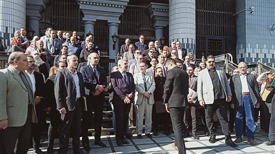الفاتورة الإلكترونية، وقفة احتجاجية لمحامي الإسكندرية للمطالبة بعدم تطبيقها