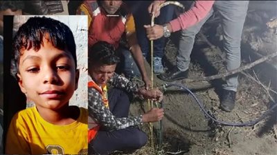 مأساة ريان تتكرر بالهند.. سقوط طفل في بئر عميقة ومحاولات مستميتة لإنقاذه فيديو